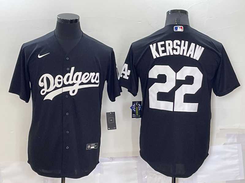 Dodgers 22 Clayton Kershaw Black Nike Turn Back The Clock Cool Base Jersey,We sell and wholesale Dodgers 22 Clayton Kershaw Black Nike Turn Back The Clock Cool Base Jersey on line form chian!